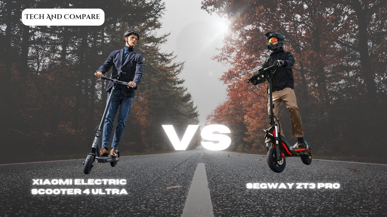 Xiaomi Electric Scooter 4 Ultra et le Segway ZT3 Pro
