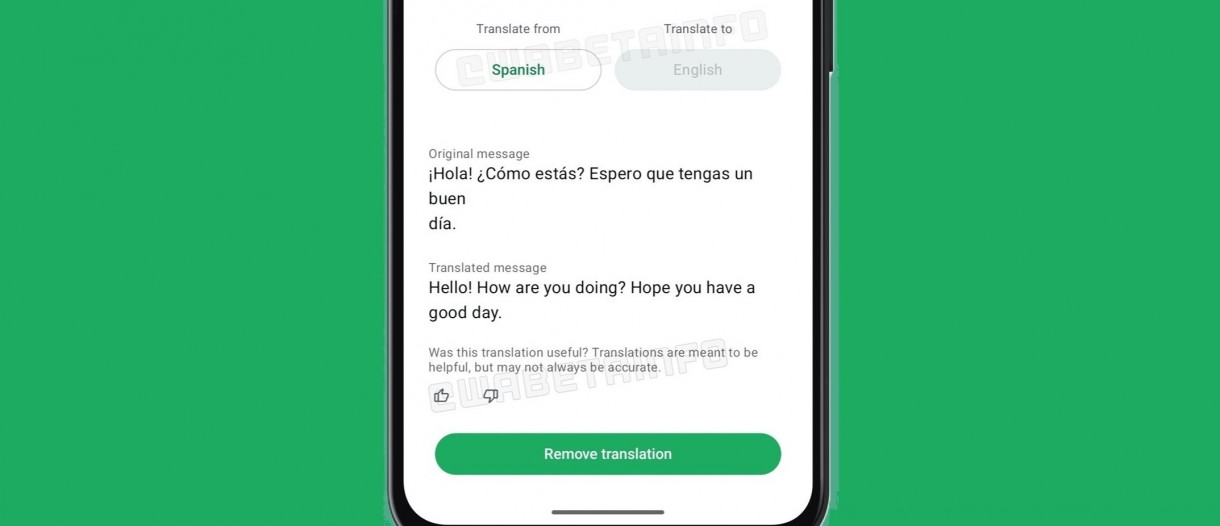 WhatsApp lance la traduction des messages et des mises à jour en version bêta