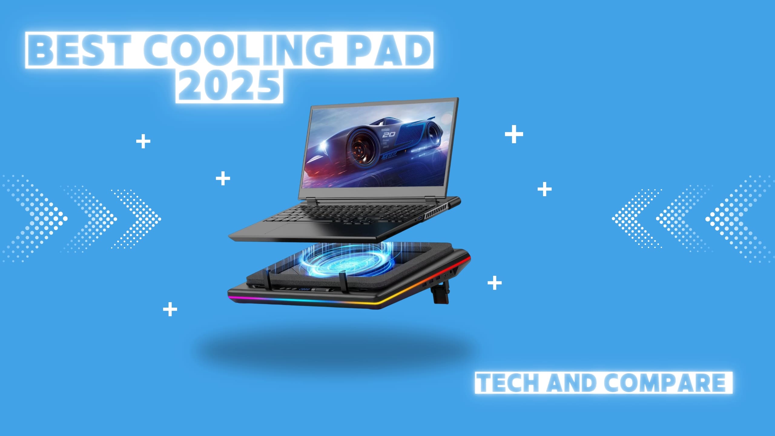 Cooling pad PC portable 