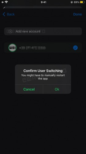 WhatsApp sur iPhone bientôt compatible avec plusieurs comptes