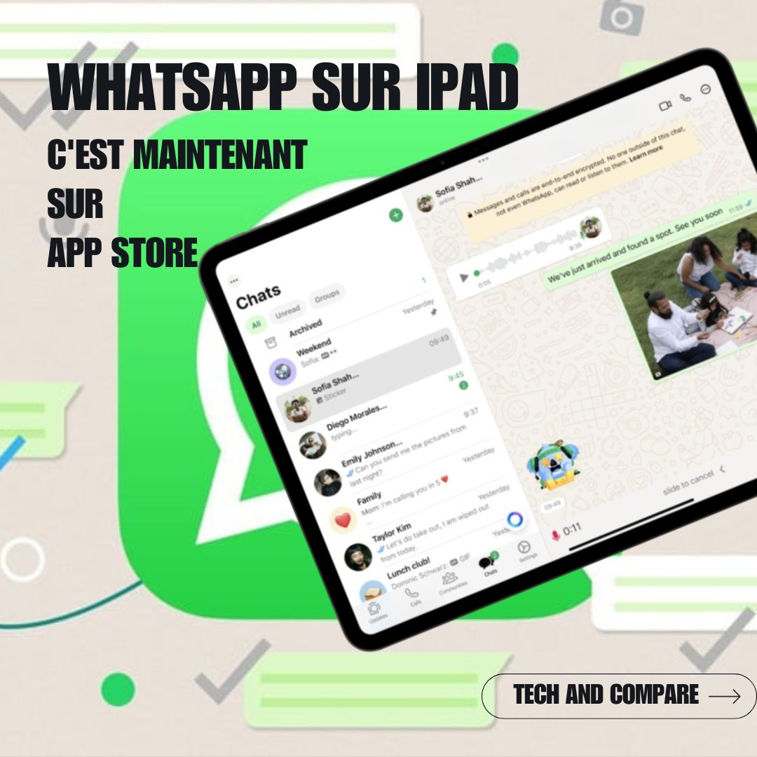 WhatsApp sur iPad